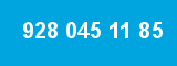 928 045 11 85
